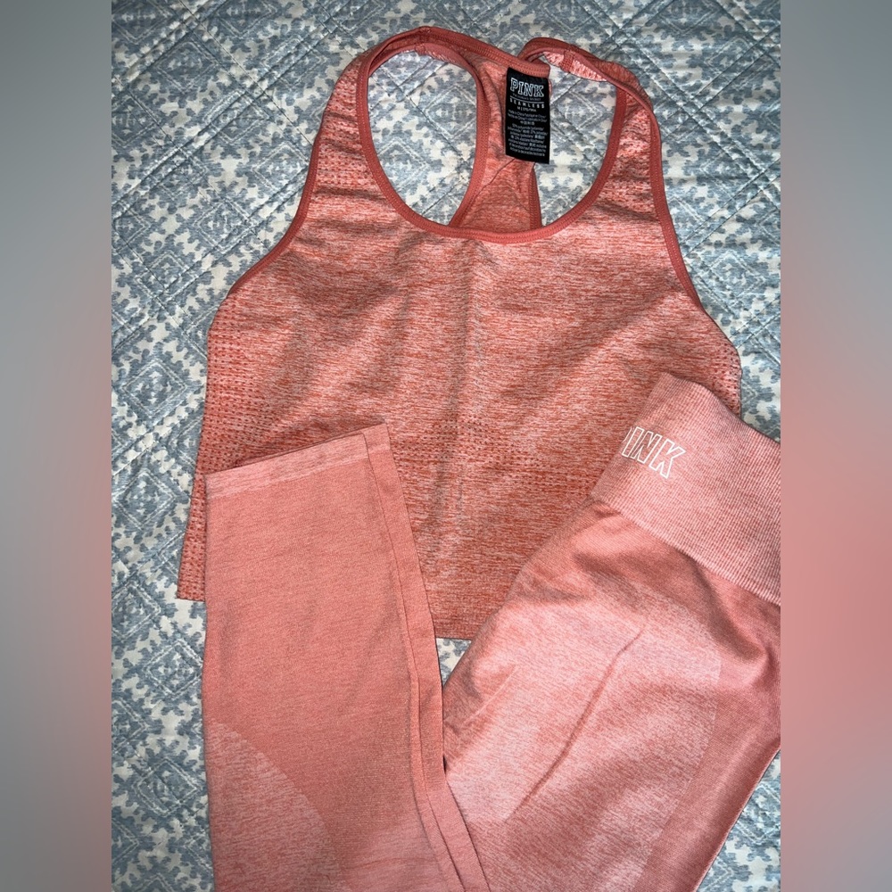 Pink workout set